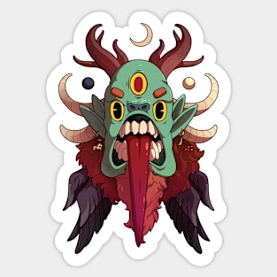 Wood spirit Sticker